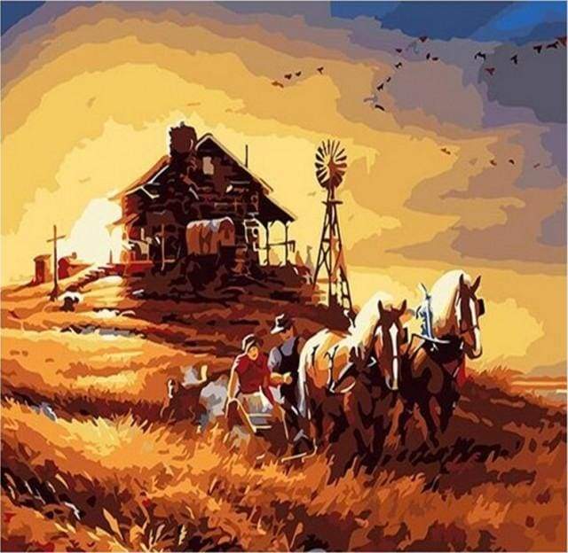 Horses in Mississippi Ranch