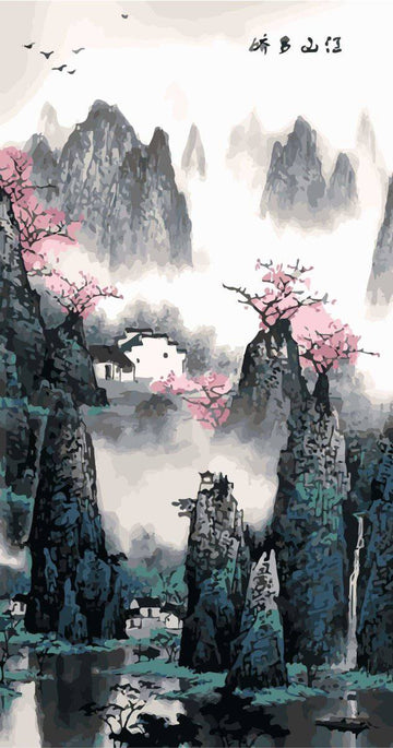 Japanese Traditional Calligraphy Painting