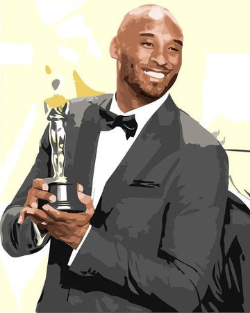 Kobe With Trophy
