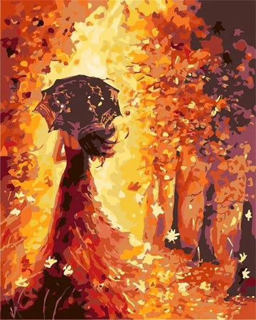 Lady and Flower Road
