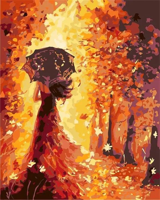 Lady and Flower Road