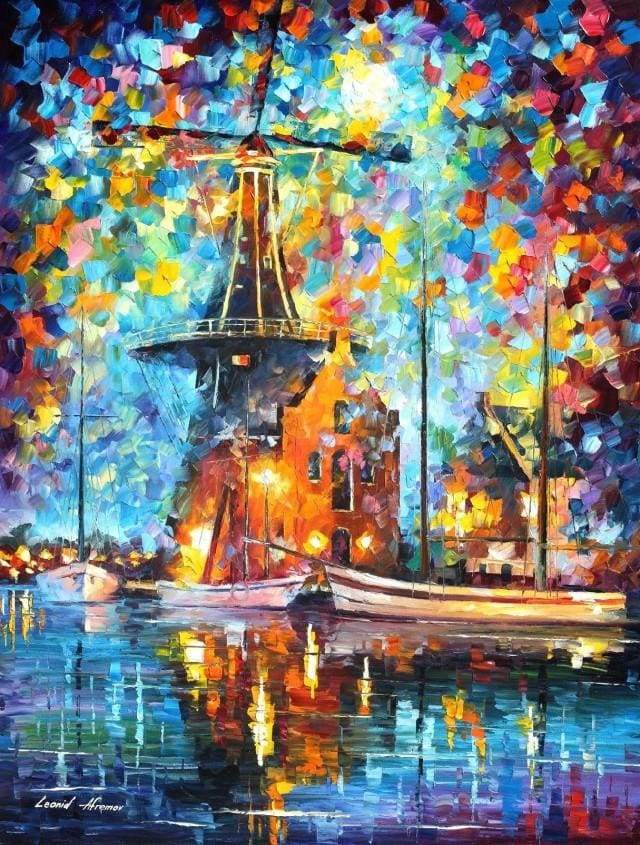 Lake and Bright Colors