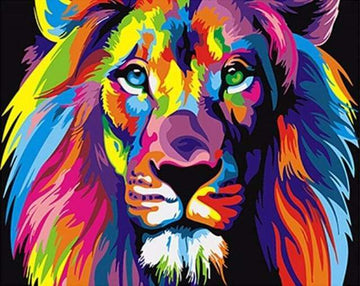 Lion Pop Art