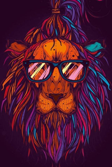 Lion with Sunglasses