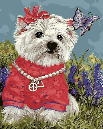 Little Dog and Butterfly
