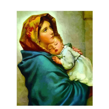 Mother Mary And Jesus