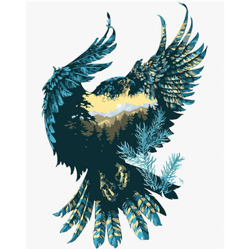 Nature Represented In An Eagle