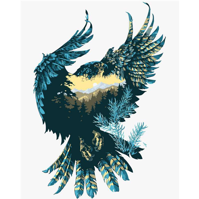Nature Represented In An Eagle