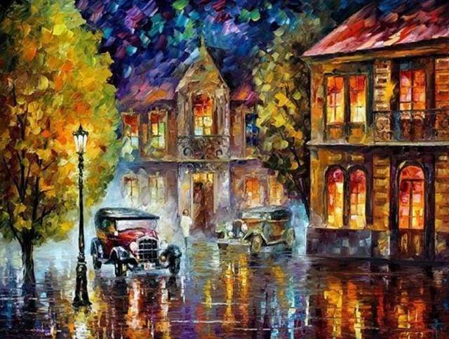 Old Car passing by