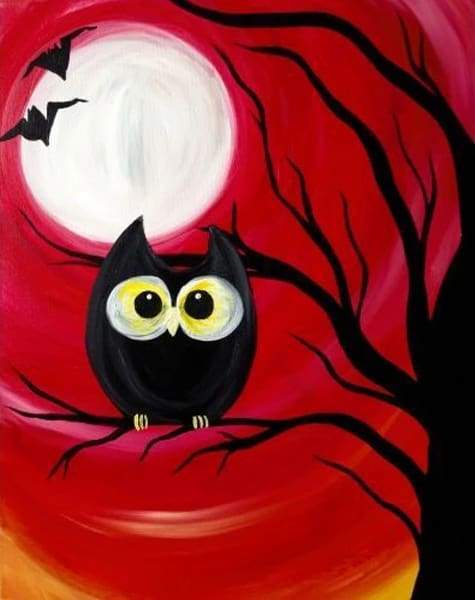 Owl drawing