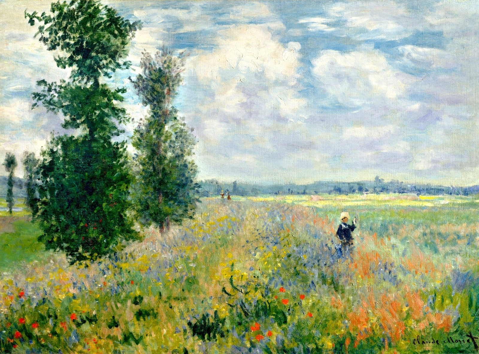 Painting Of A Clear Plain In The Sun