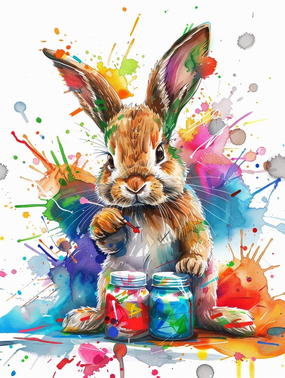 Playful Bunny