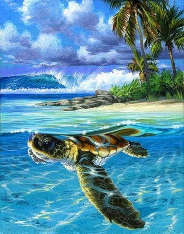 Relaxing Turtle