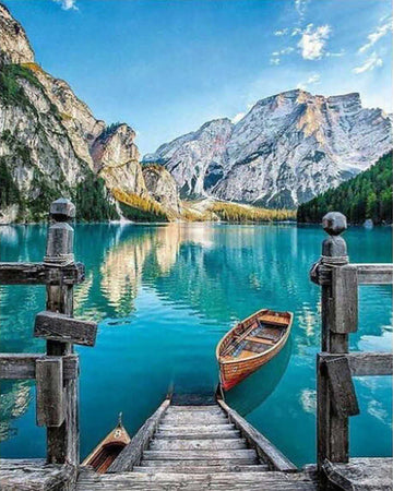 River and Mountain