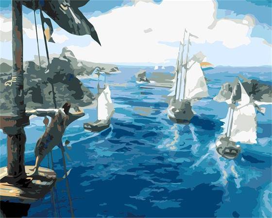 Sailing Over the Sea