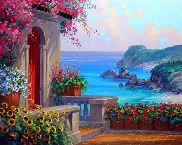 Seaside in Greece