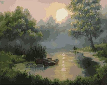 Small Lake at Dawn