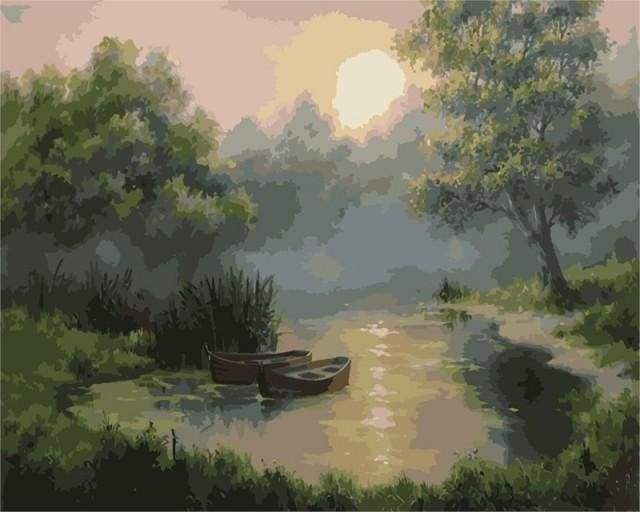 Small Lake at Dawn