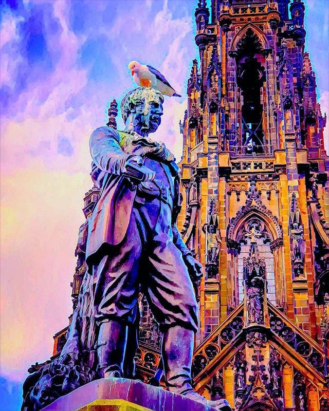 Statue in Edinburgh