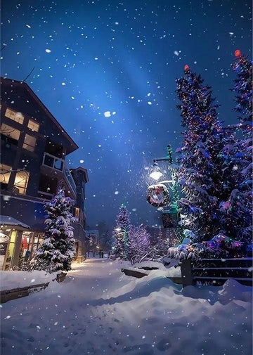 Street On Christmas