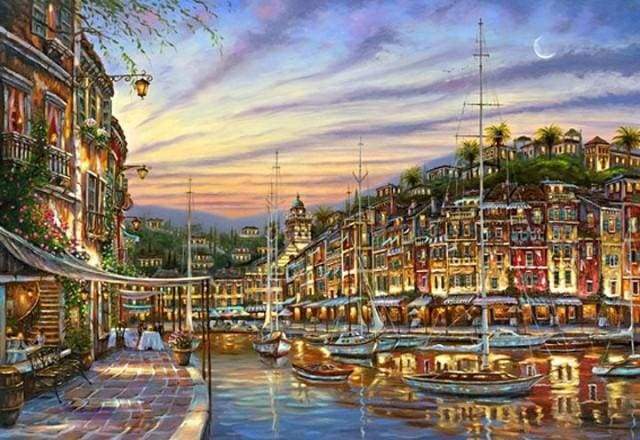 Sunset at The Marina