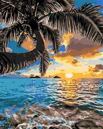 Sunshine Coconut Tree