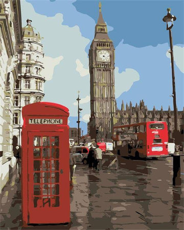 Telephone Booth and City Road