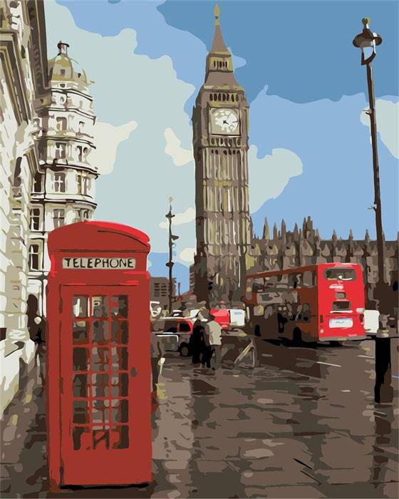 Telephone Booth and City Road