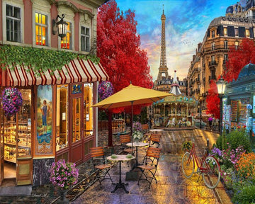 Terrace in Paris