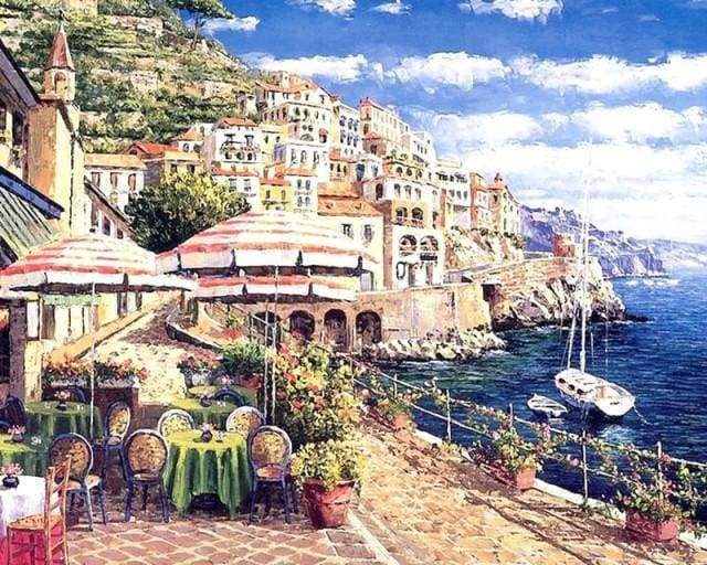 Terrace near the Water