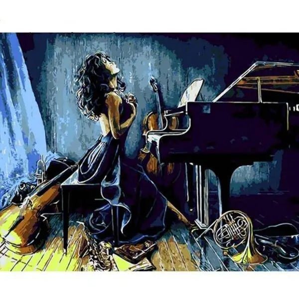 The Musician With Instruments