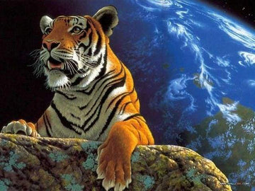 Tiger and earth