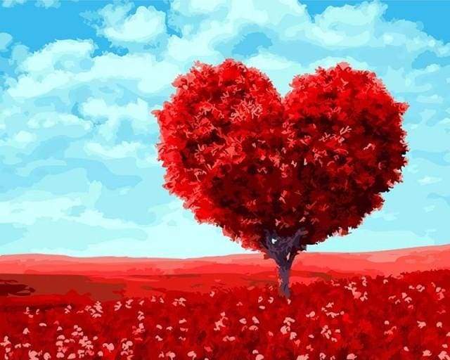 Tree with Heart shape