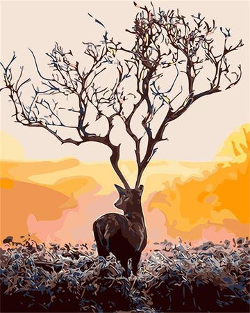 Trees on Deer Horn