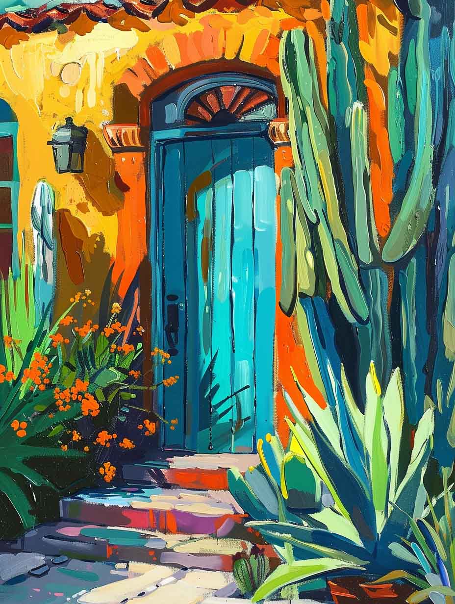 Turquoise Door Radiance