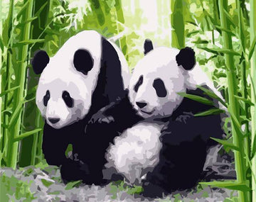 Two Pandas