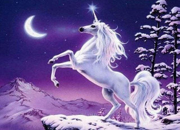 Unicorn and Moon