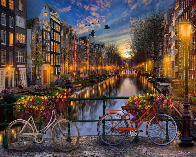 View of Amsterdam canal