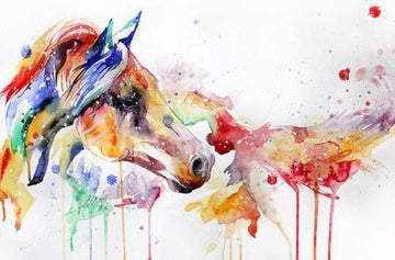 Watercolor Horse