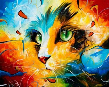 Watercolor cat