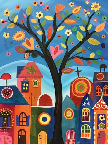 Whimsical Tree of Life