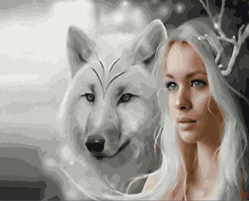 Wolf And Beauty