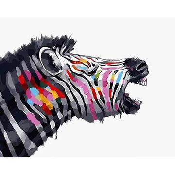 Zebra Animals Paint