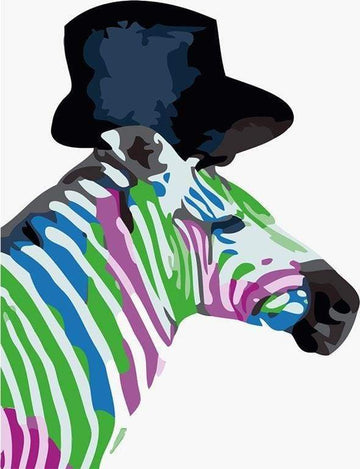 Zebra with