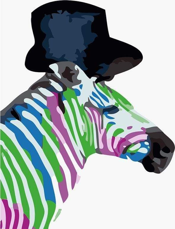 Zebra with
